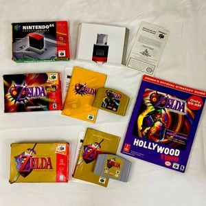 Nintendo 64 Zelda SOLD Ebay Collectors Bundle